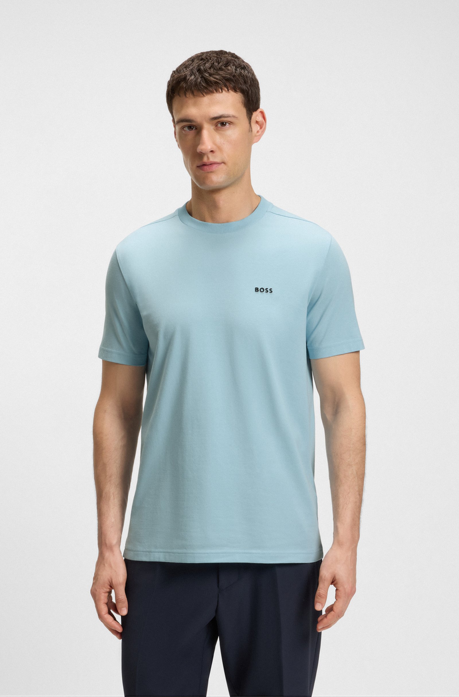 Camiseta de algodón BOSS