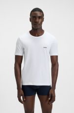 Paquete de tres camisetas de algodón con logo bordado - Image 2