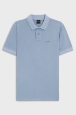 Polo de piqué de algodón con logo estampado - Image 5