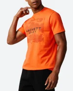 Camiseta de hombre de algodón con logo de camuflaje estampado - Image 2