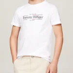 Camiseta de niño manga corta y cuello redondo