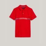 Polo de niño manga corta con logo